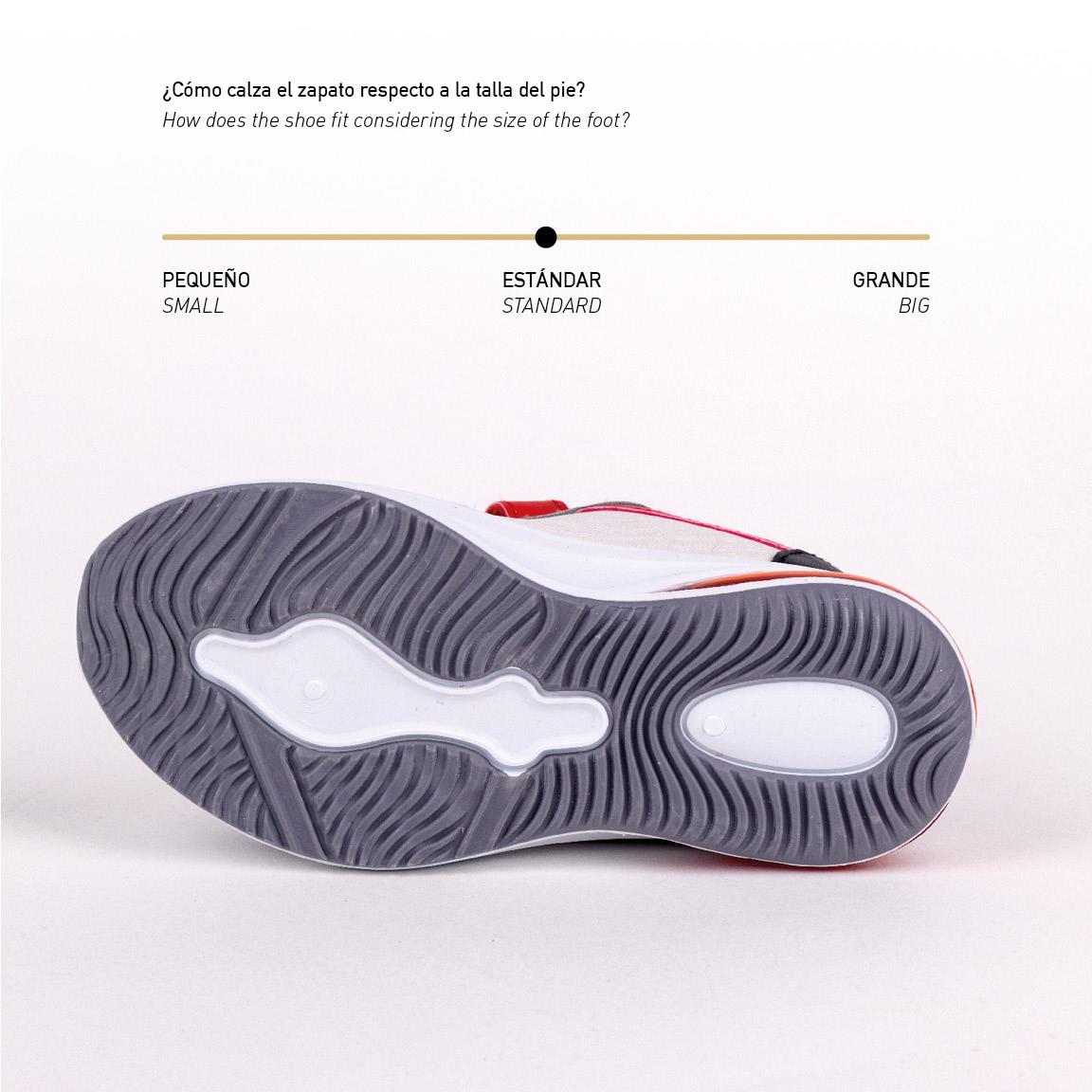 Deportiva suela pvc con luces avengers