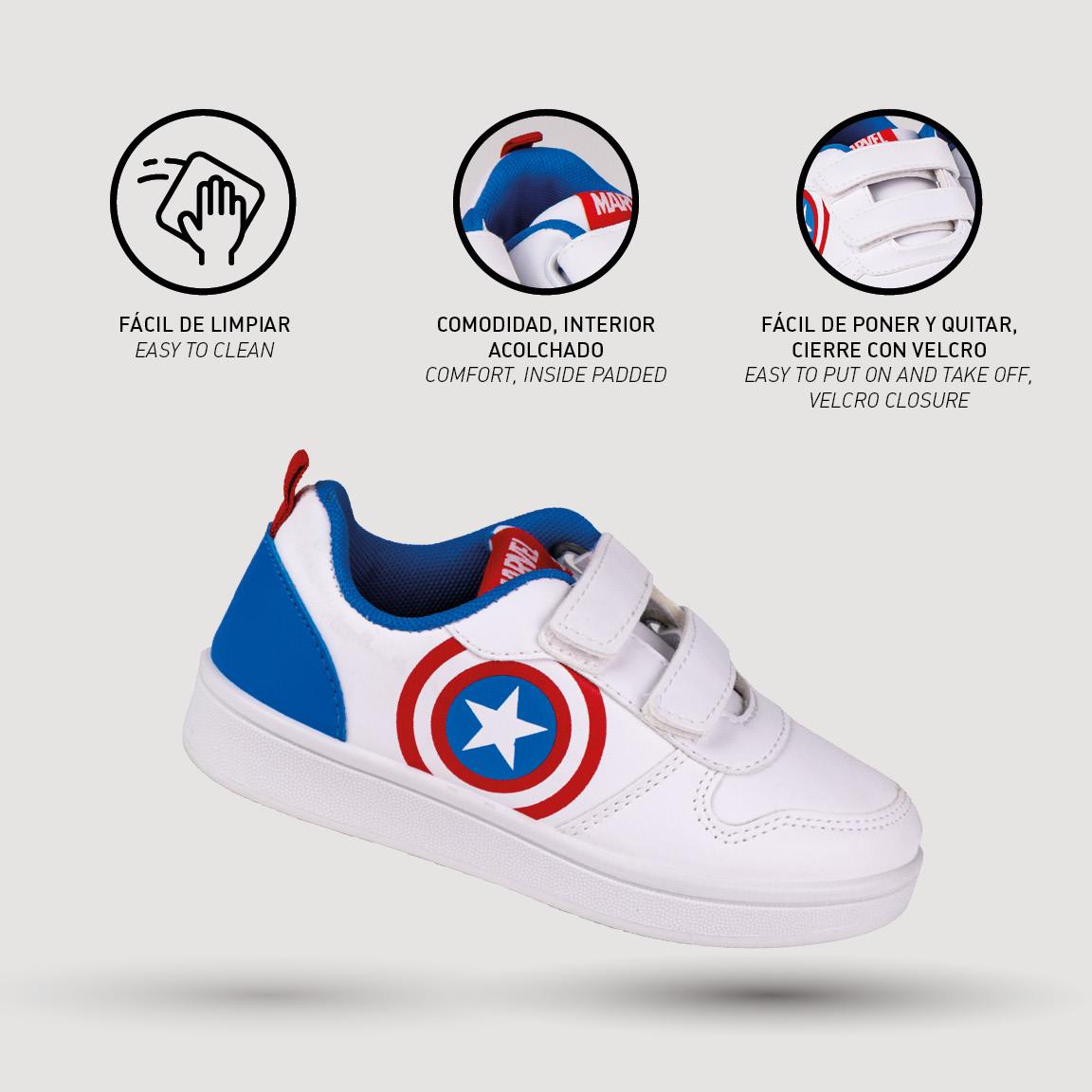 Deportiva suela pvc avengers