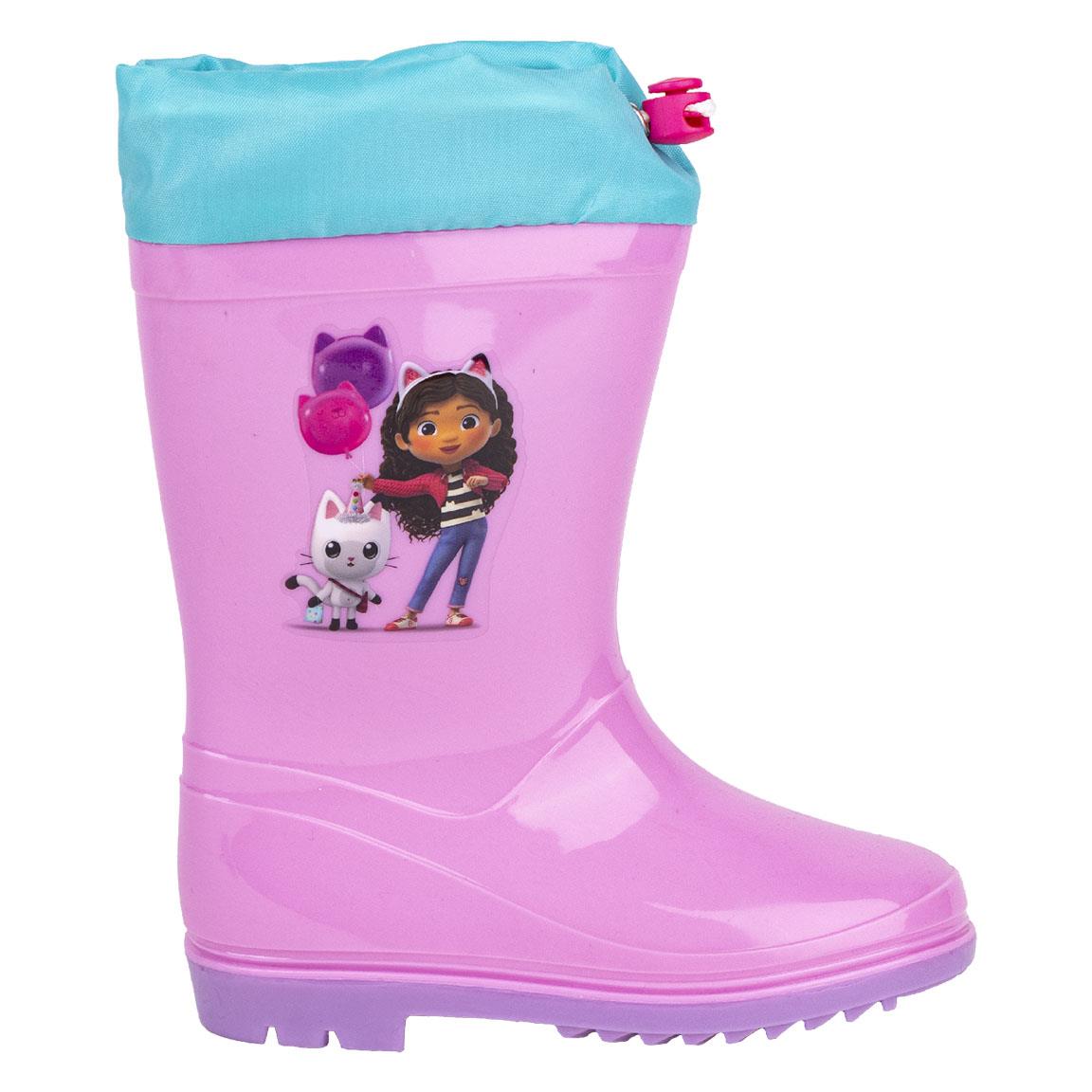 Botas lluvia pvc gabby´s dollhouse