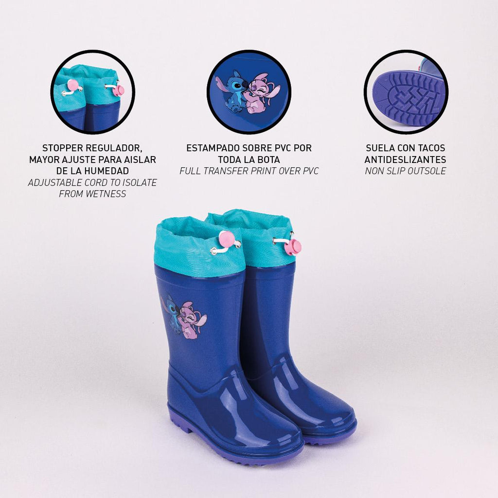 Botas lluvia pvc stitch