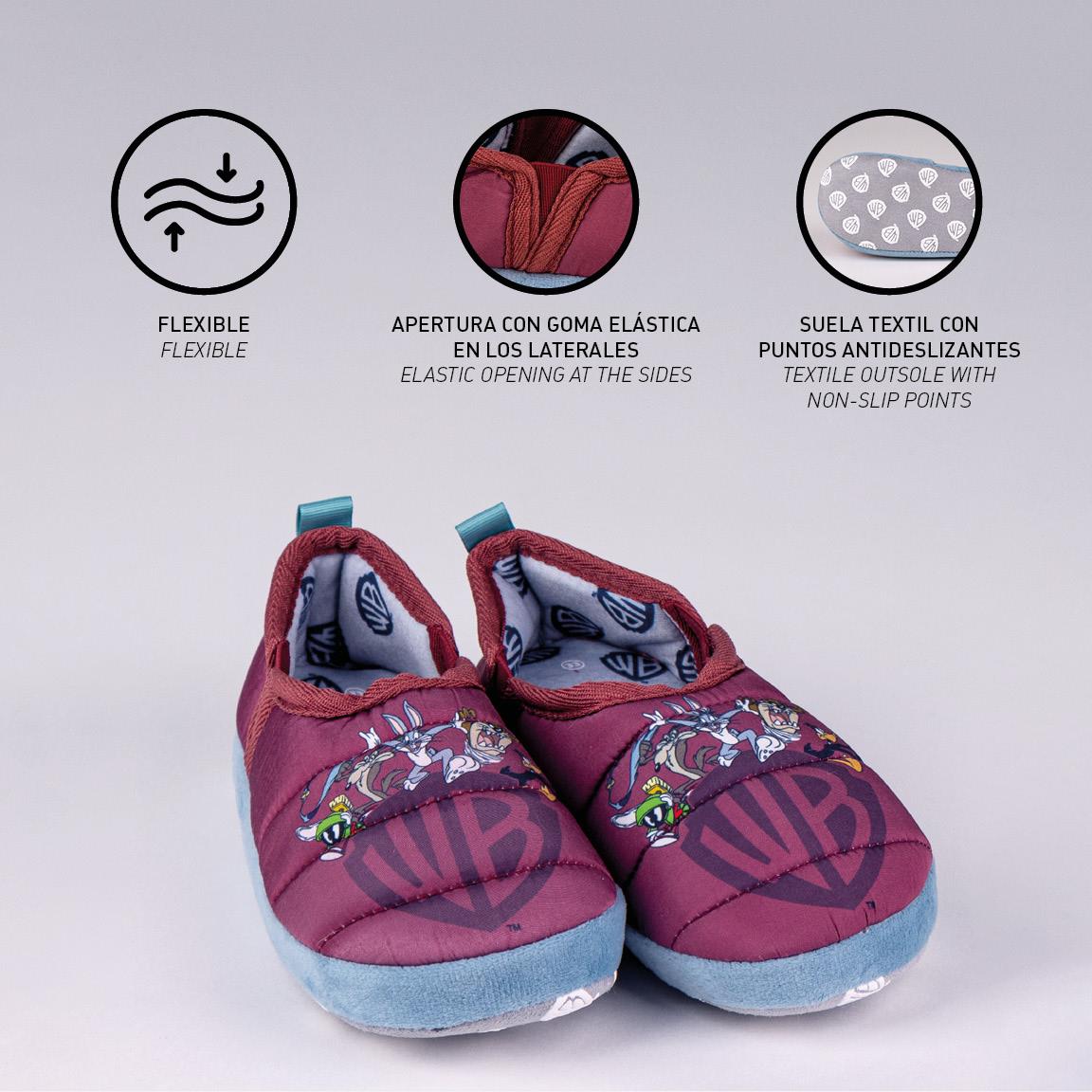 Zapatillas de casa francesita warner 100