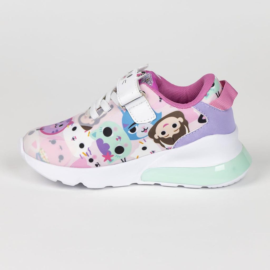 Deportiva suela ligera eva con luces gabby´s dollhouse