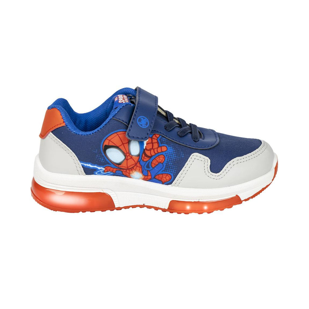 Deportiva suela pvc con luces spidey