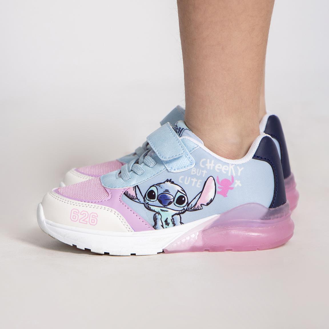 Deportiva suela tpr con luces stitch