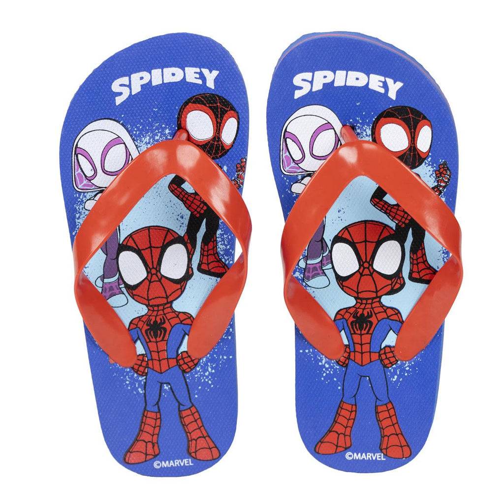 Chanclas flip flop spidey