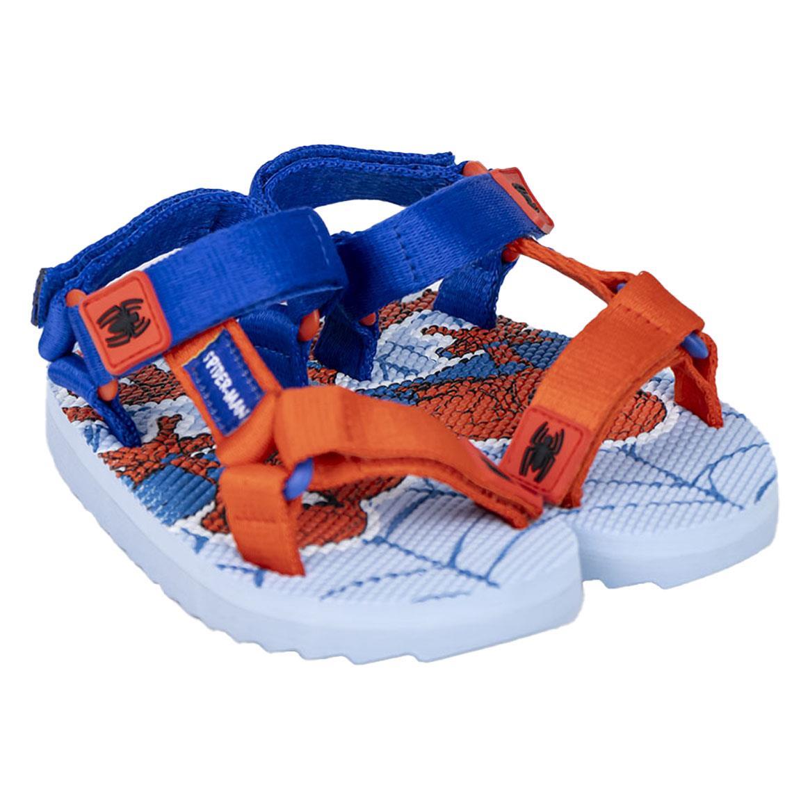 Sandalias casual velcro spiderman