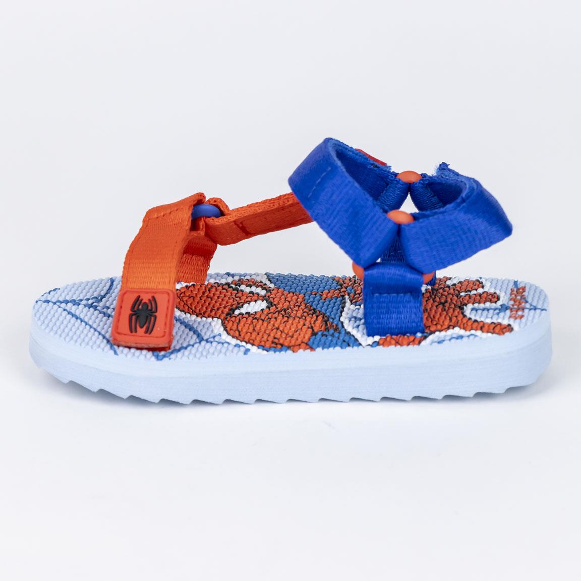 Sandalias casual velcro spiderman