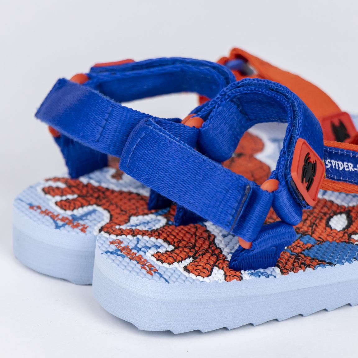 Sandalias casual velcro spiderman