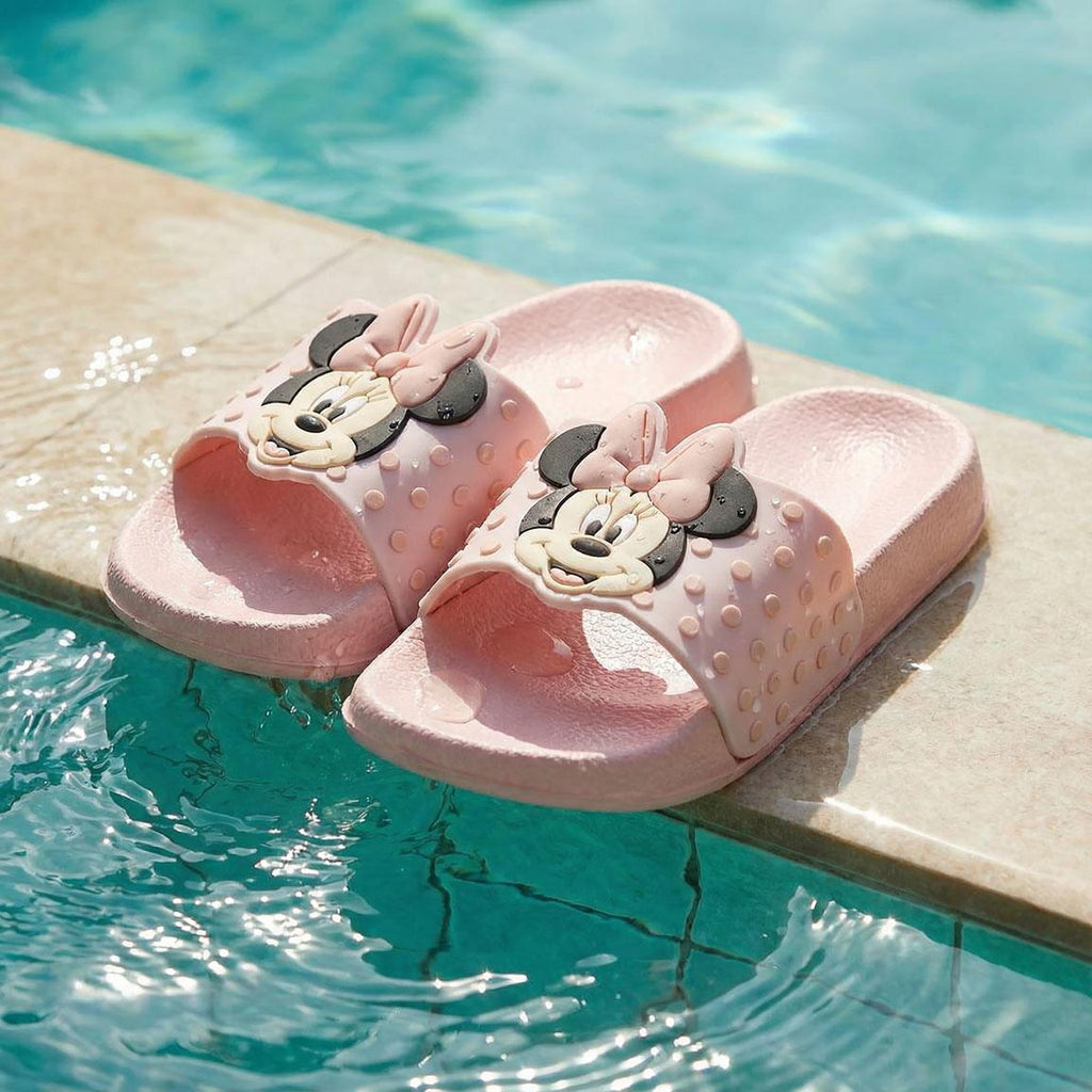Chanclas pala goma minnie