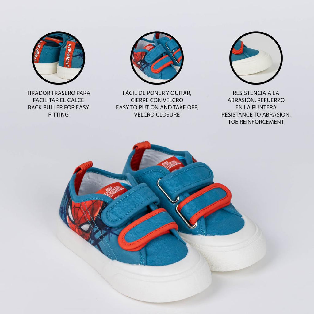 Zapatilla loneta suela tpr spiderman