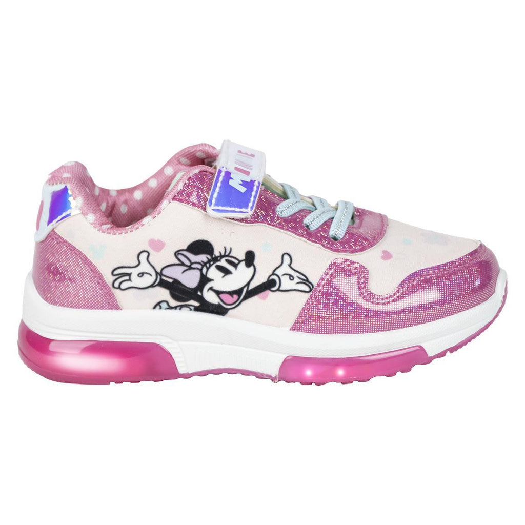 Deportiva suela pvc con luces minnie