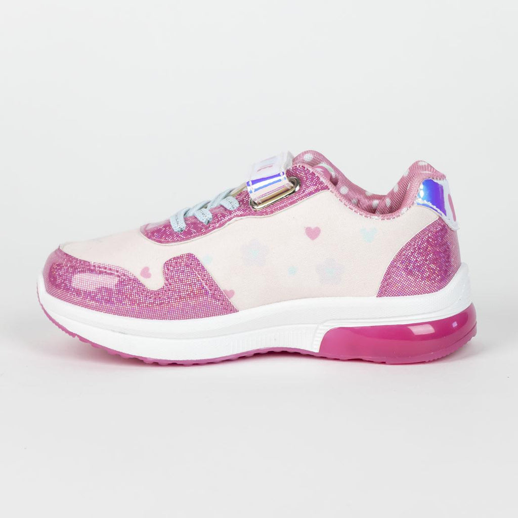 Deportiva suela pvc con luces minnie