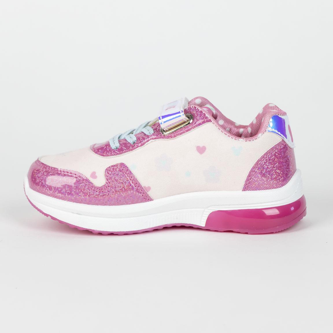 Deportiva suela pvc con luces minnie