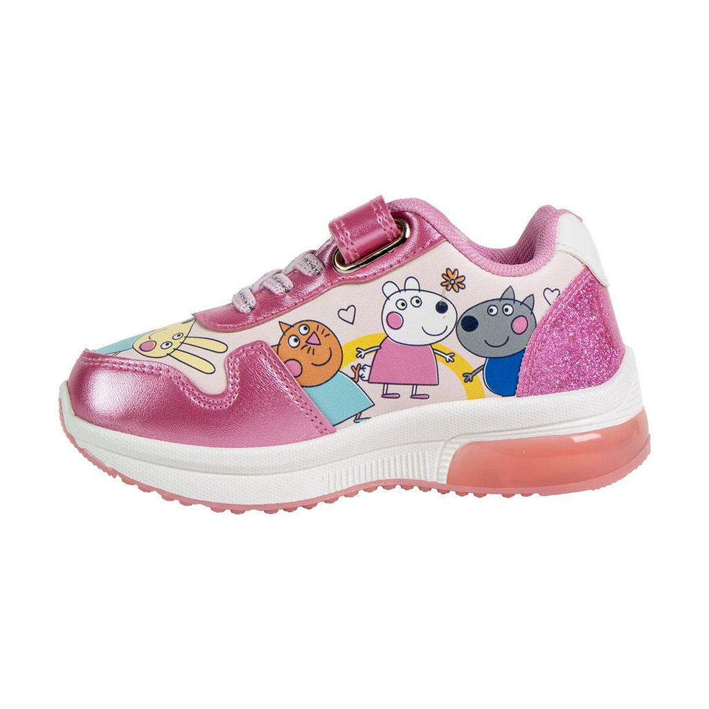 Deportiva suela pvc con luces peppa pig