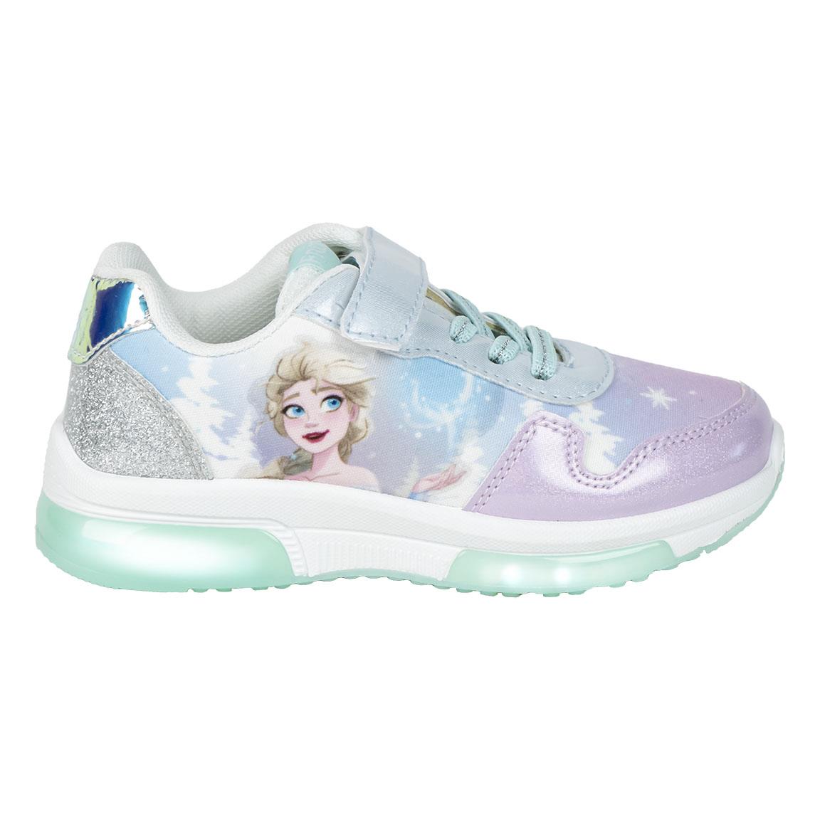 Deportiva suela pvc con luces frozen