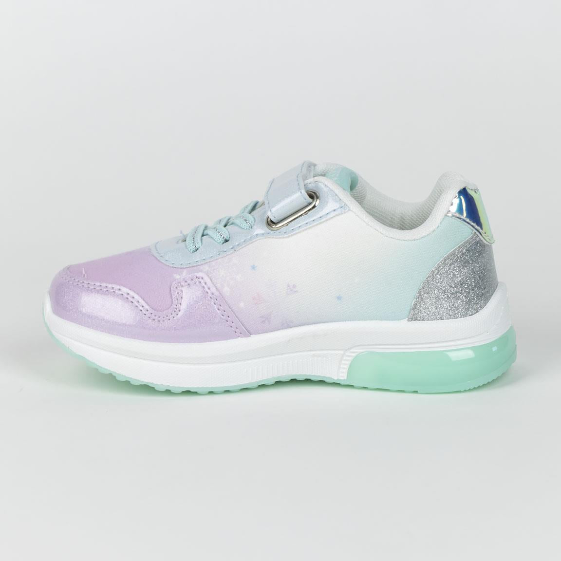 Deportiva suela pvc con luces frozen