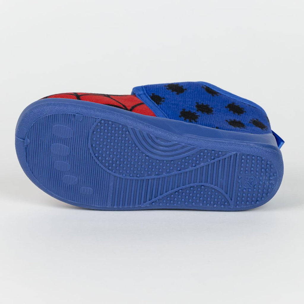 Zapatillas de casa media bota spiderman