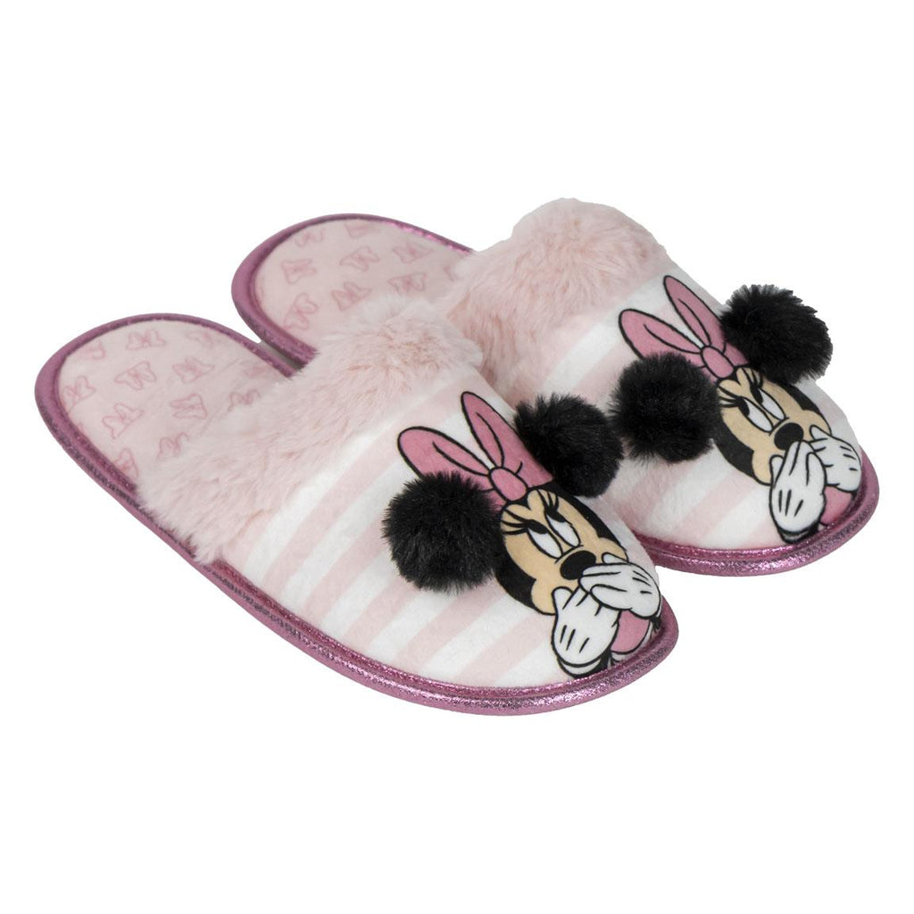 Zapatillas de casa abierta minnie