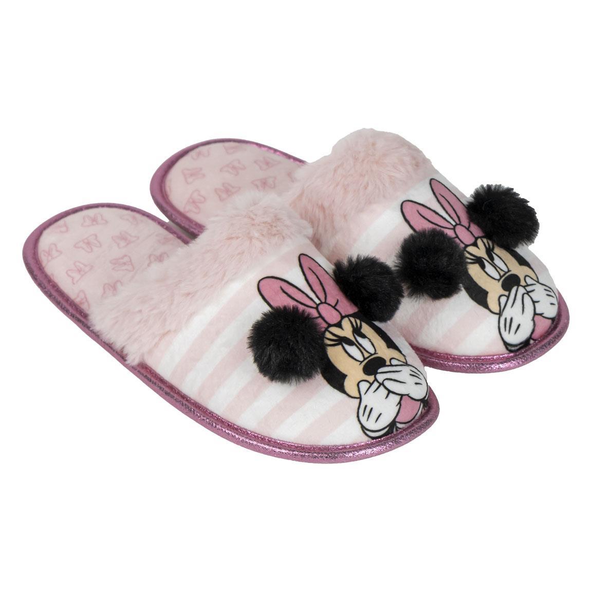 Zapatillas de casa abierta minnie