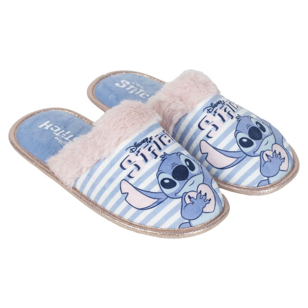 Zapatillas de casa abierta stitch