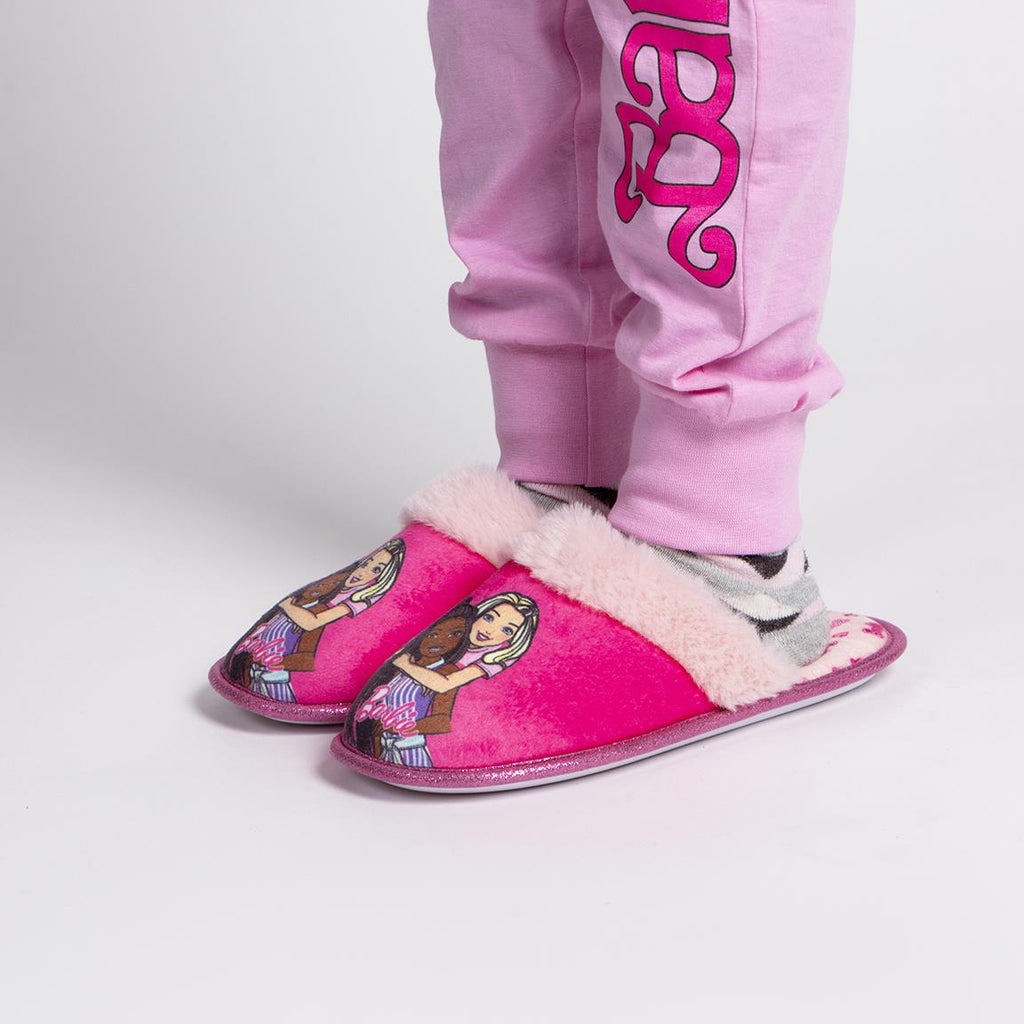 Zapatillas de casa abierta barbie