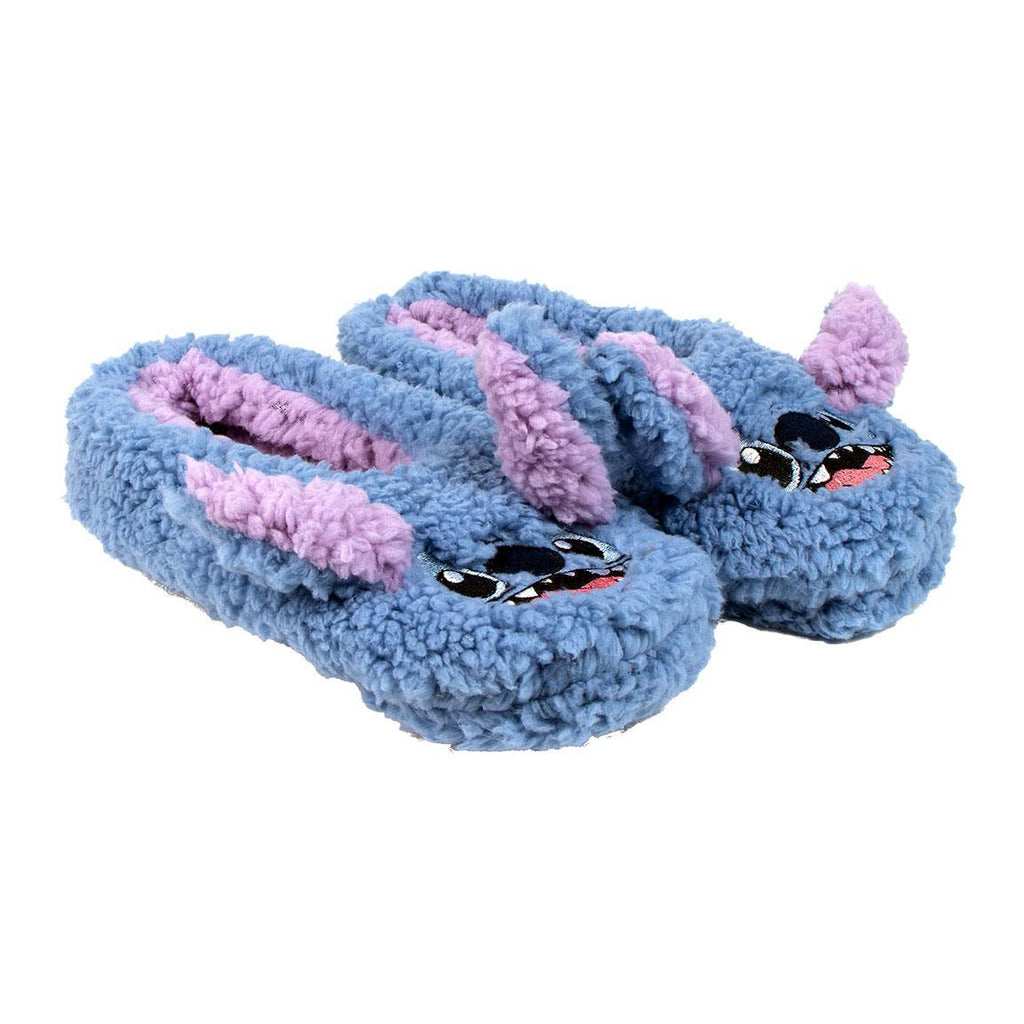 Zapatillas de casa suela blanda aplicaciones stitch