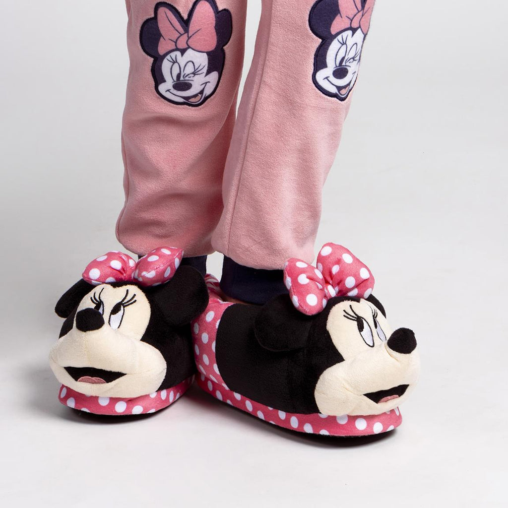 Zapatillas de casa 3d aplicaciones minnie