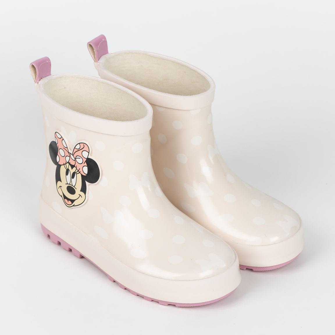 Botas lluvia goma minnie