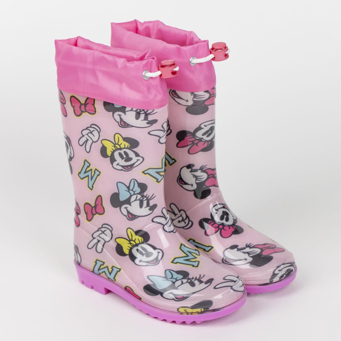 Botas lluvia pvc minnie