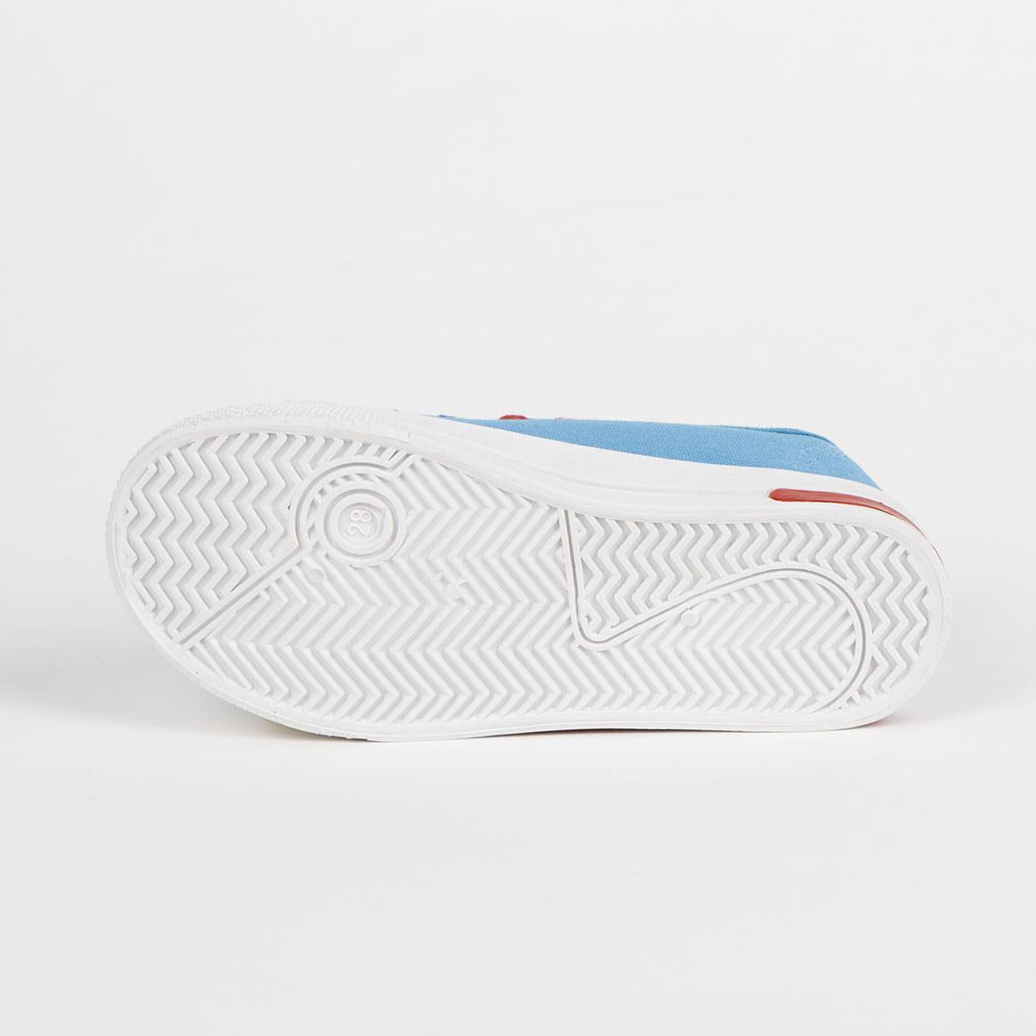 Zapatilla loneta suela pvc con luces paw patrol