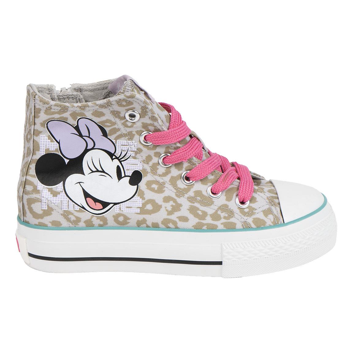 Zapatilla loneta suela tpr alta minnie