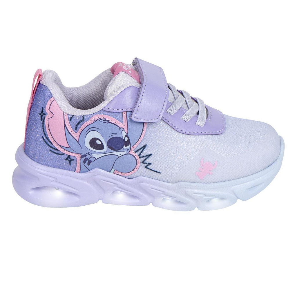 Deportiva suela ligera eva con luces stitch