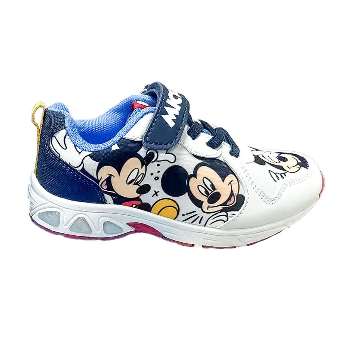 Deportiva suela tpr con luces mickey
