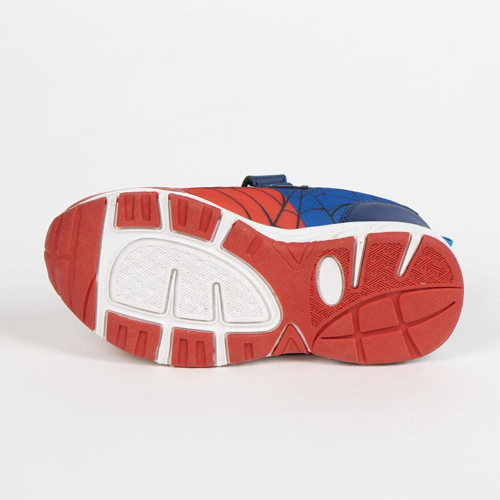 Deportiva suela tpr con luces spiderman