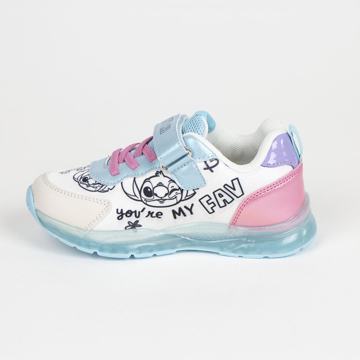 Deportiva suela tpr con luces stitch