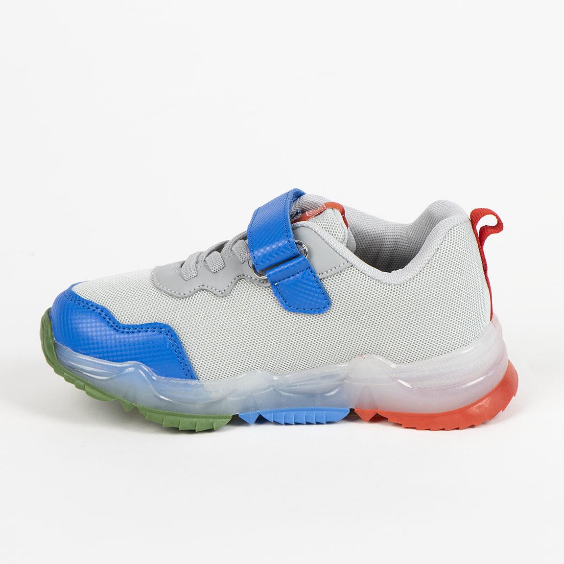 Deportiva suela tpr con luces avengers