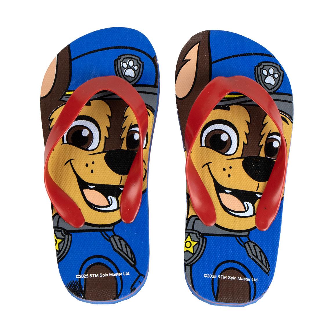 Chanclas flip flop paw patrol