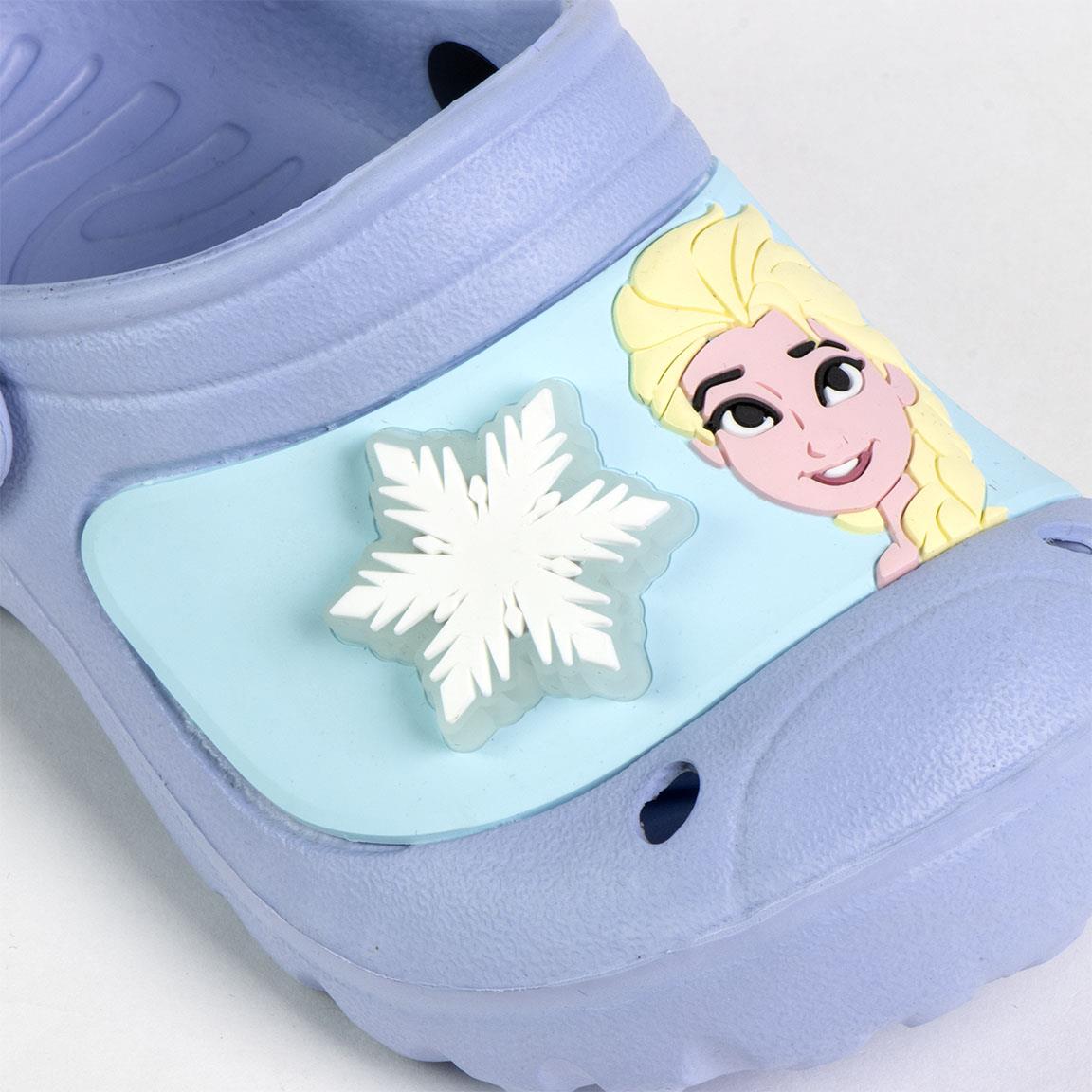 Zuecos premium luces frozen