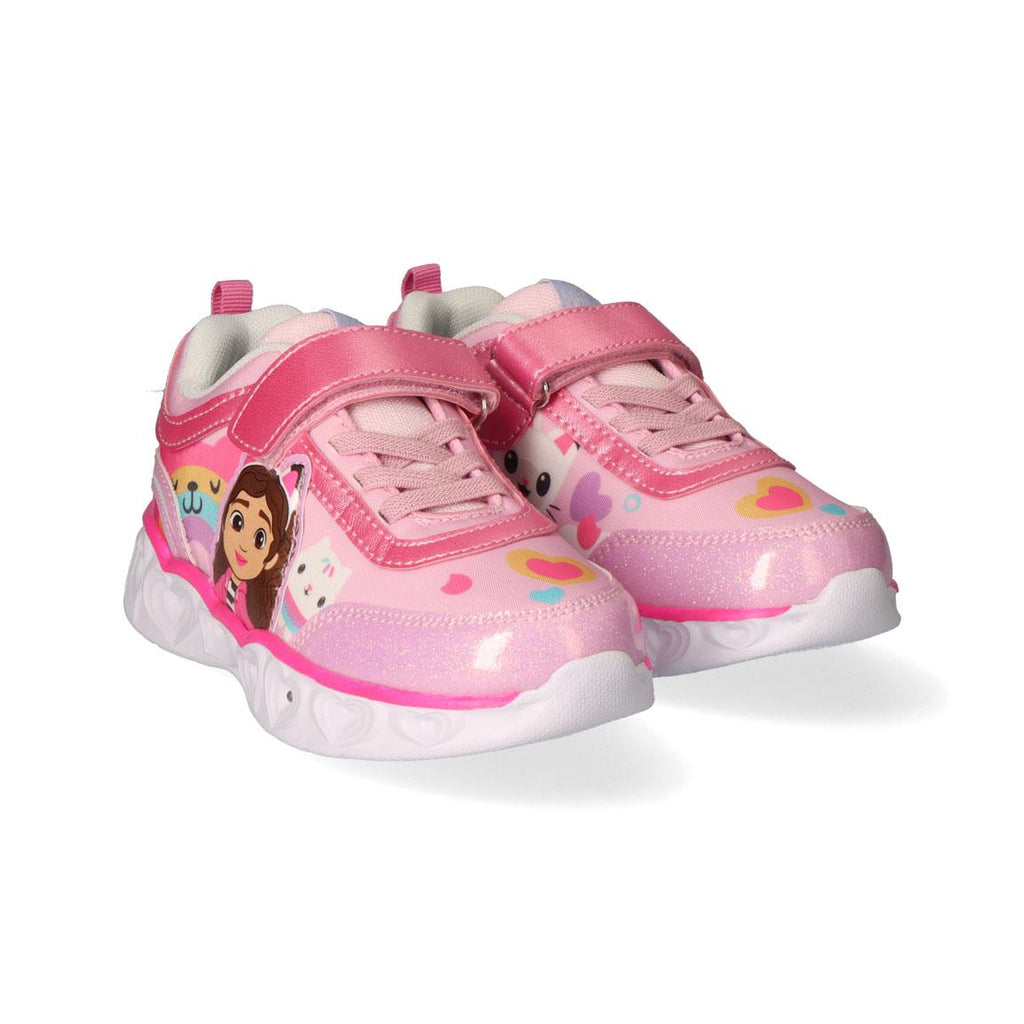 Deportiva suela ligera eva con luces gabby´s dollhouse