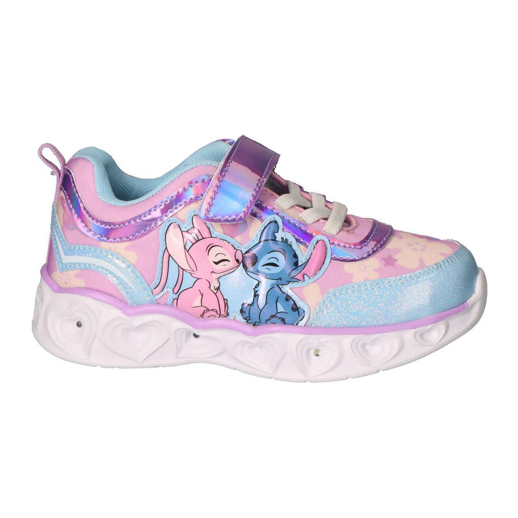 Deportiva suela ligera eva con luces stitch