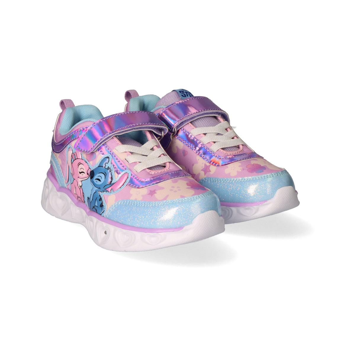 Deportiva suela ligera eva con luces stitch