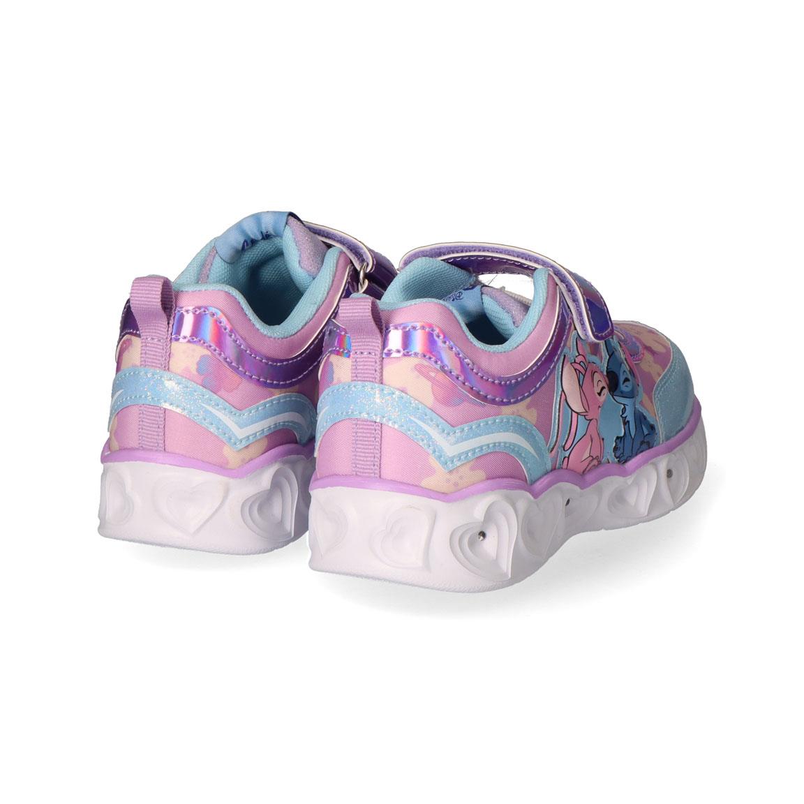 Deportiva suela ligera eva con luces stitch