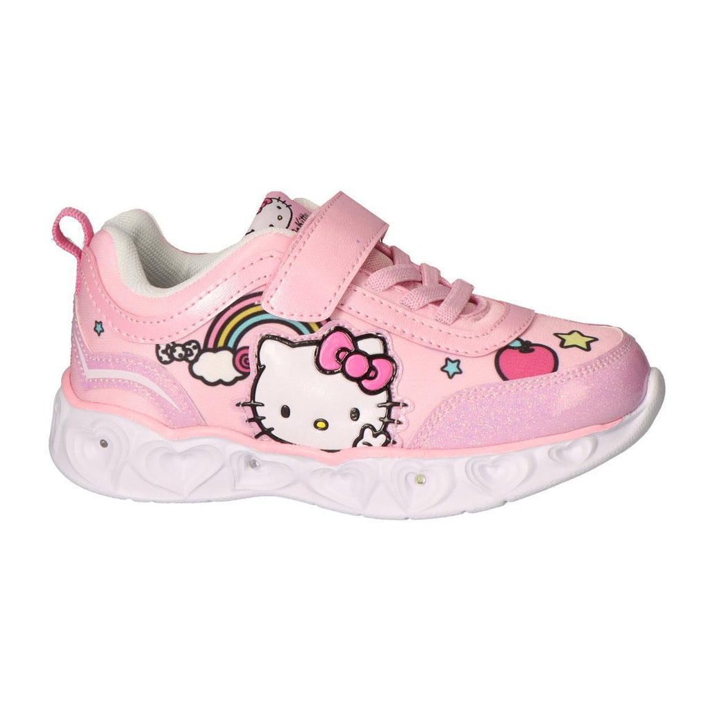 Deportiva suela ligera eva con luces hello kitty