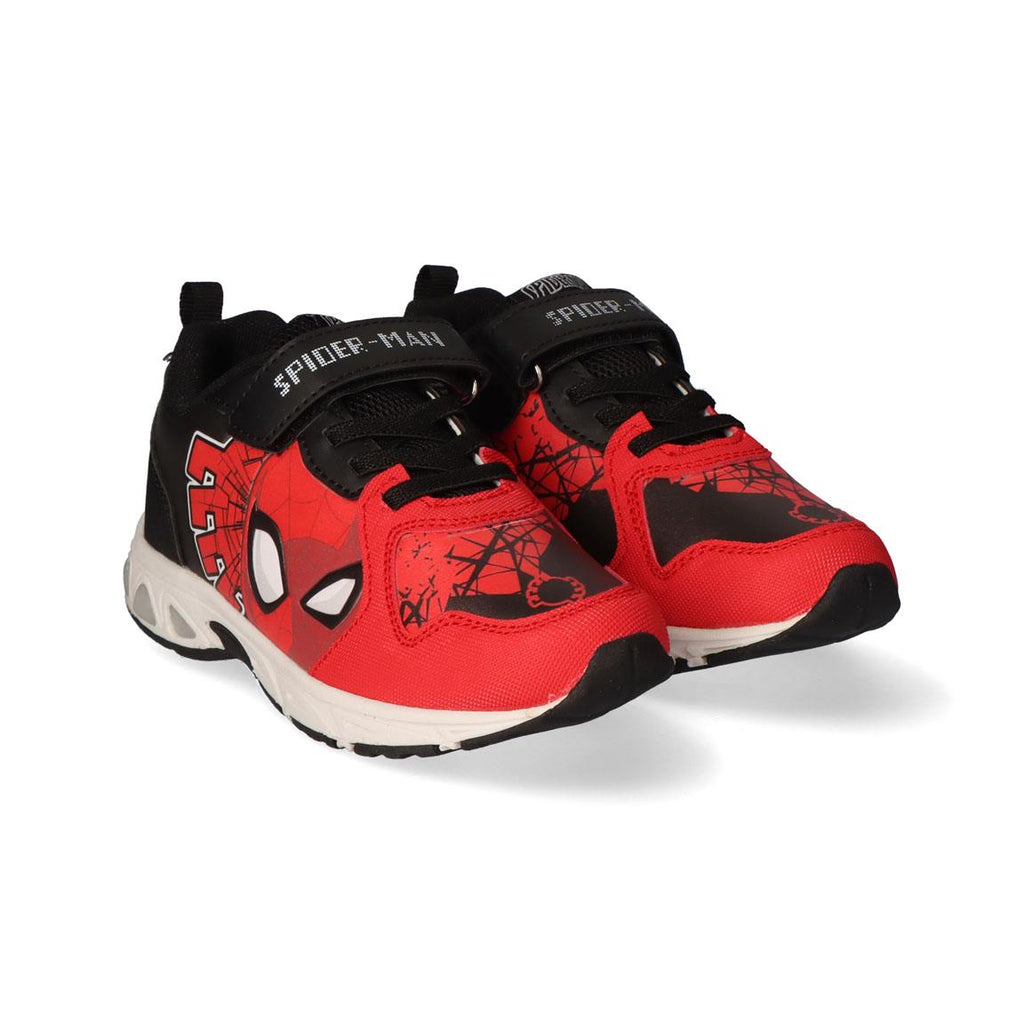 Deportiva suela tpr con luces spiderman