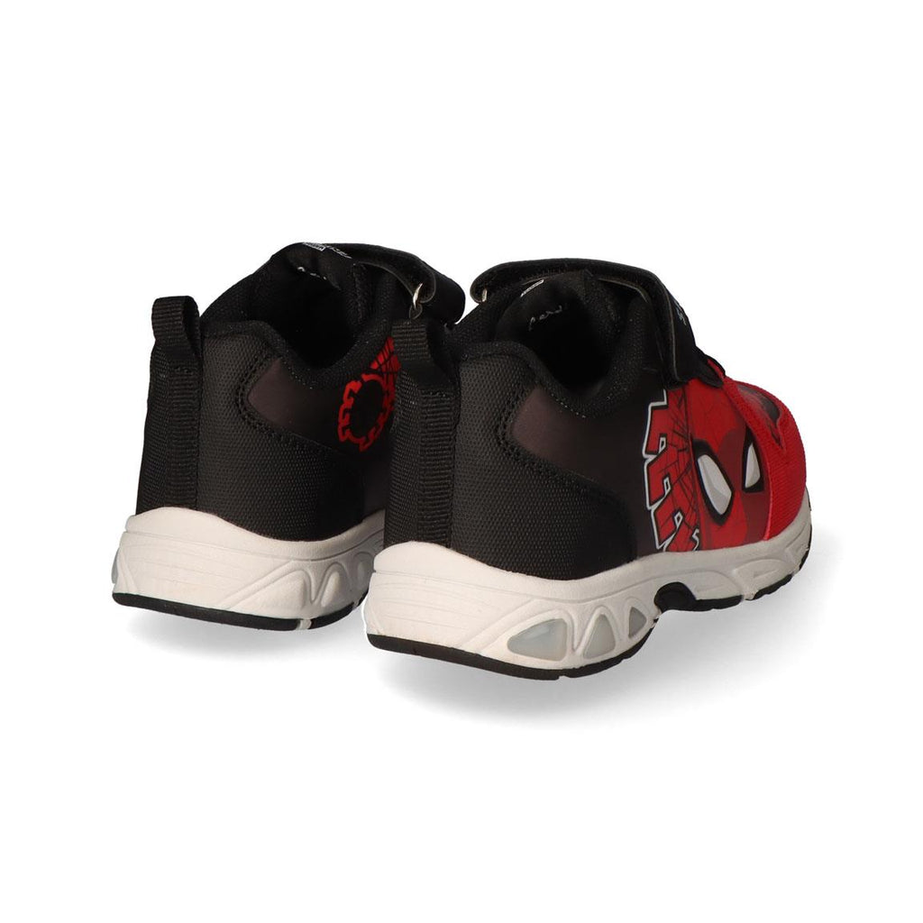 Deportiva suela tpr con luces spiderman