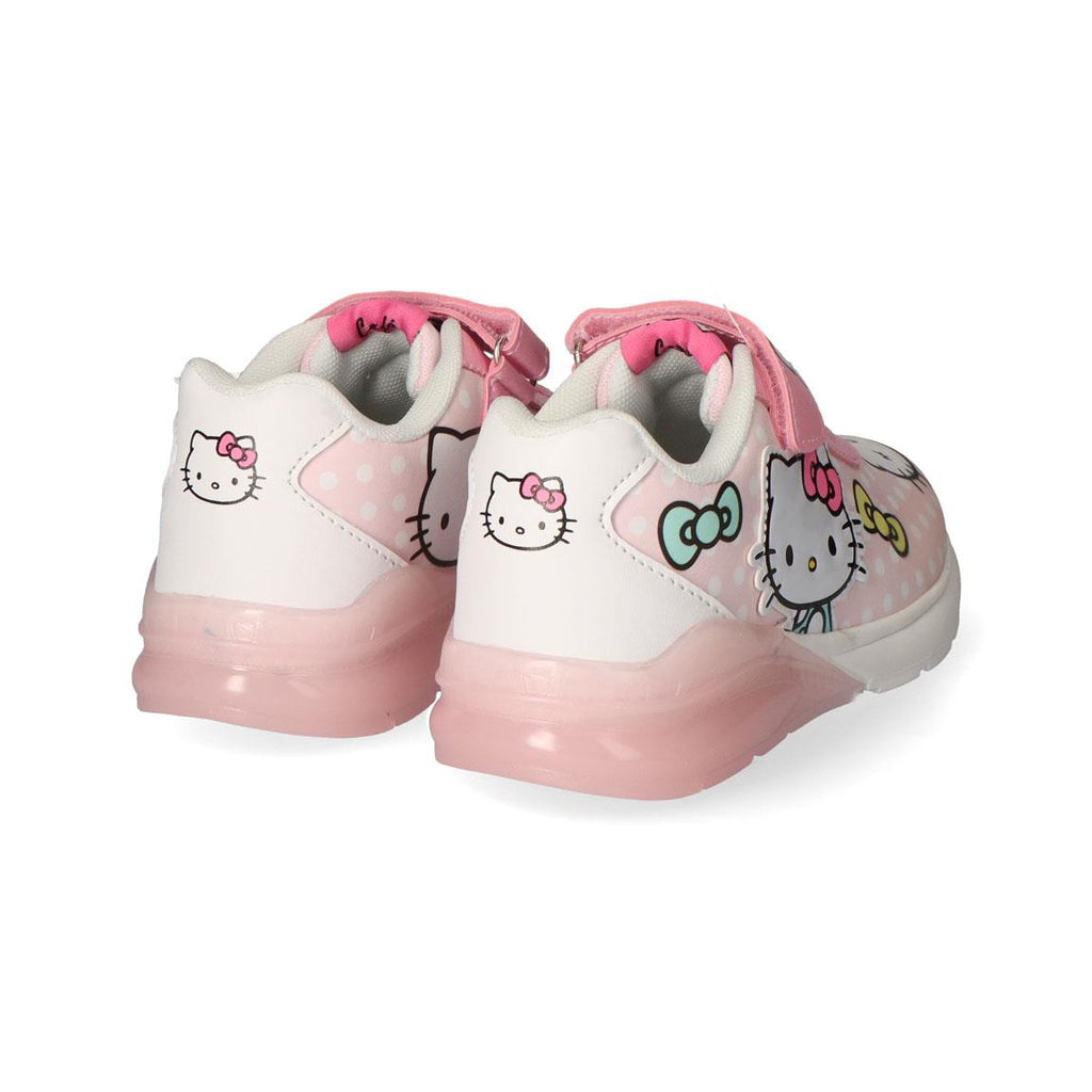 Deportiva suela tpr con luces hello kitty