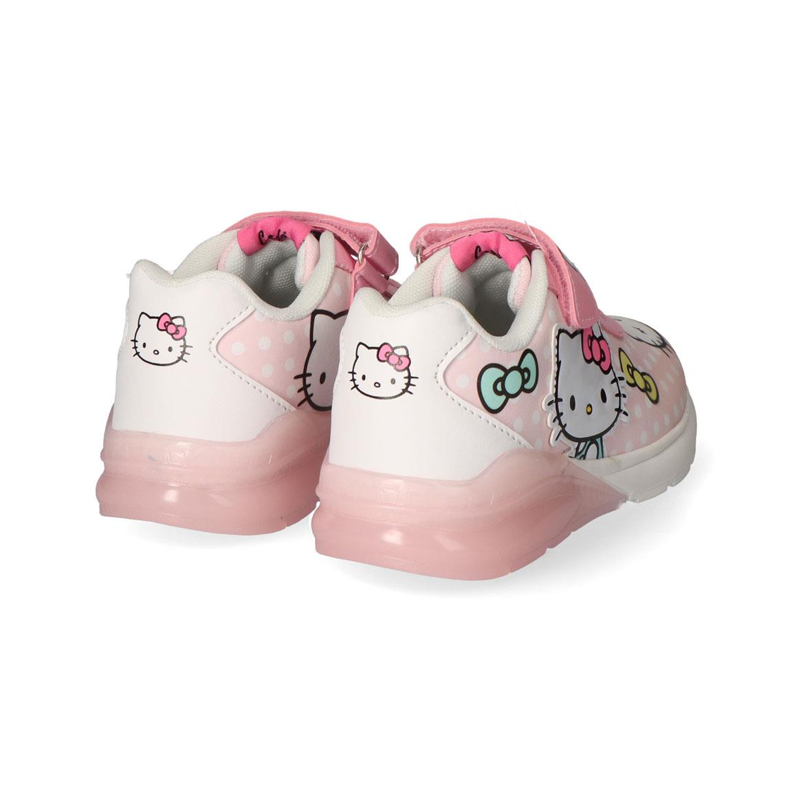 Deportiva suela tpr con luces hello kitty