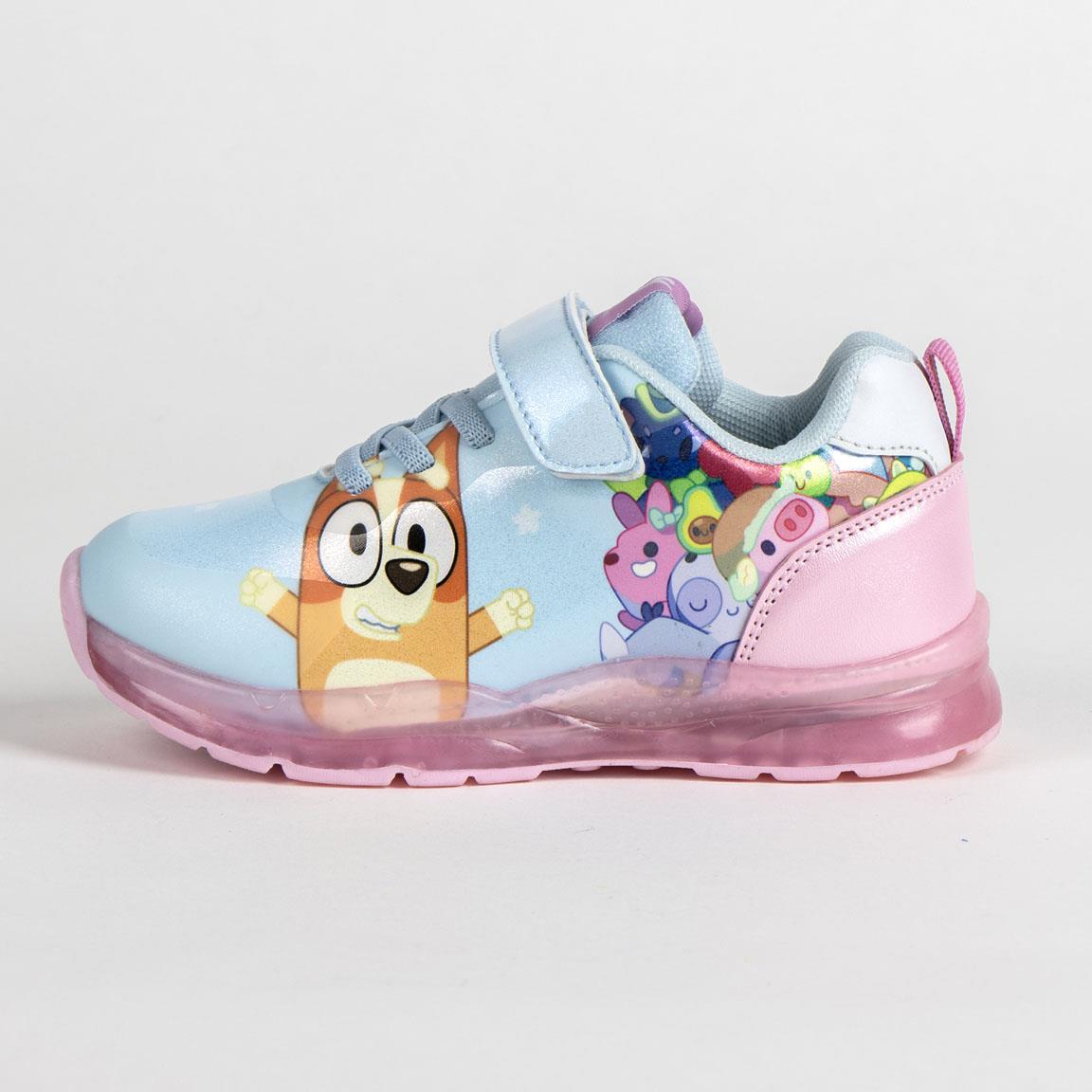 Deportiva suela tpr con luces bluey