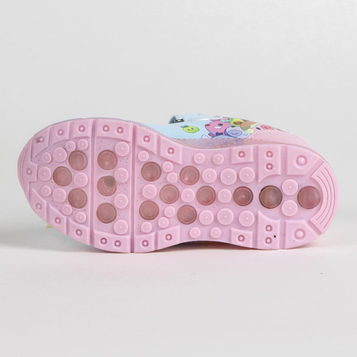 Deportiva suela tpr con luces bluey