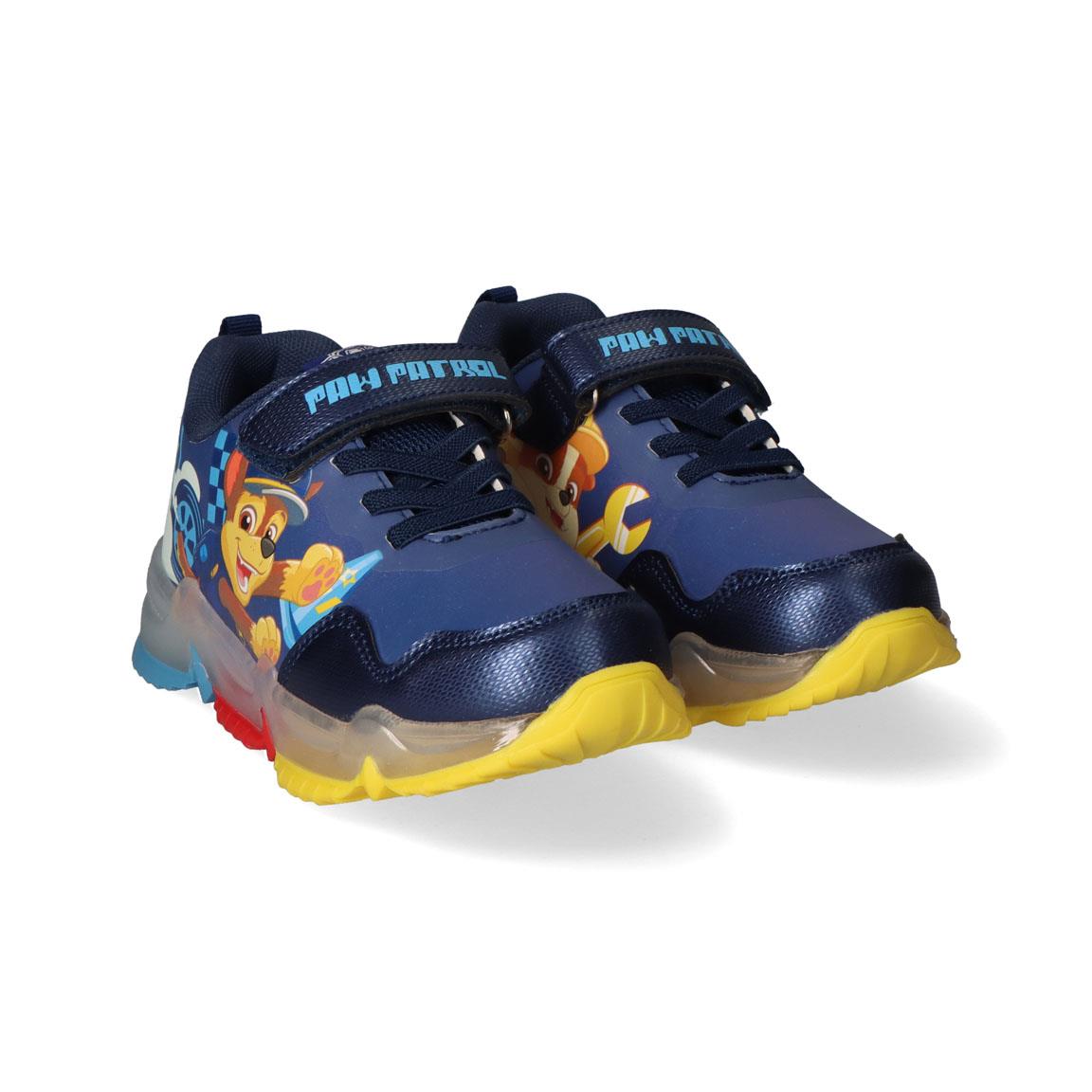 Deportiva suela tpr con luces paw patrol